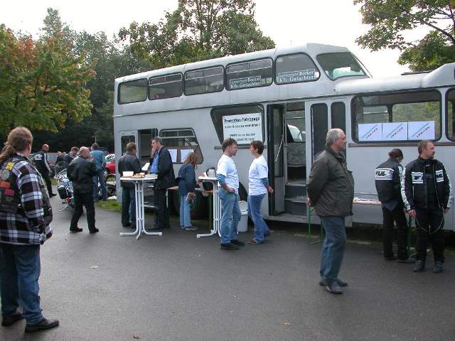 Service-Liner beim Motorradtreff